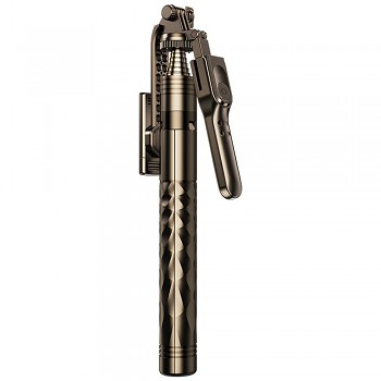 Techsuit Selfie tyč K28 Bluetooth 360 Skládací 175cm Černá