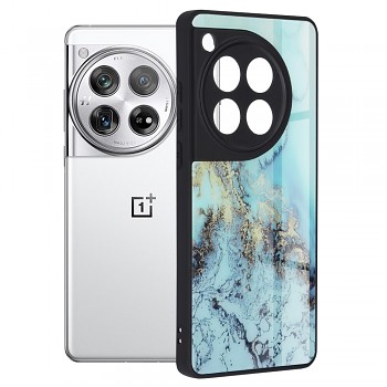 Techsuit Řada Glaze OnePlus 12 Modrý oceán