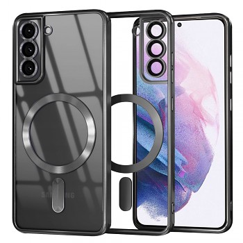 Techsuit Luxusní Křišťálový MagSafe Samsung Galaxy S21 Plus 5G Black