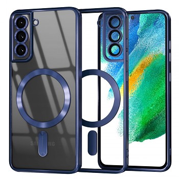 Techsuit Luxusní MagSafe Samsung Galaxy S21 FE 5G Tmavě modrý