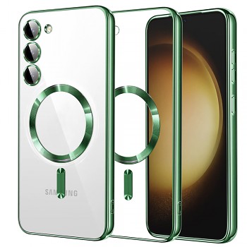 Techsuit Luxusní MagSafe Samsung Galaxy S23 Plus Světle zelený