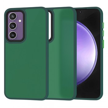 Techsuit HaloFrost Řada Samsung Galaxy S23 FE Půlnoční zelená