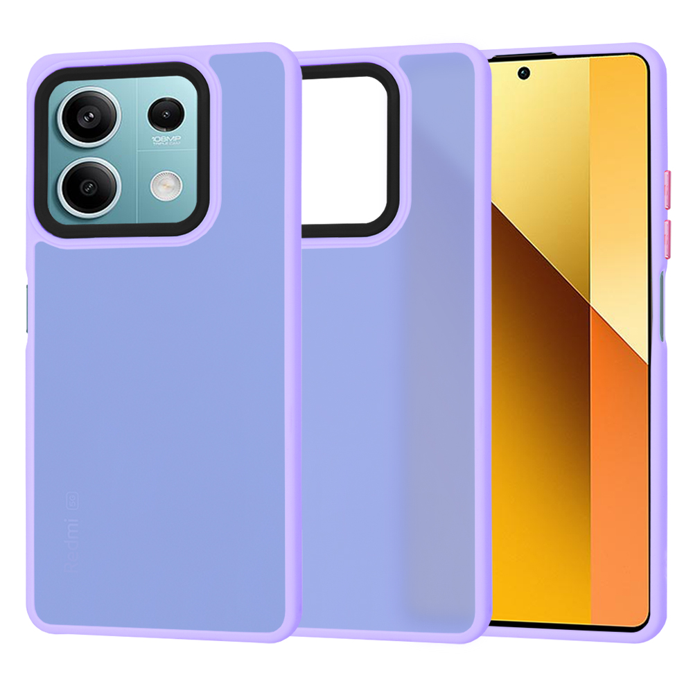 Levně Techsuit HaloFrost Series Xiaomi Redmi Note 13 5G Světle fialová