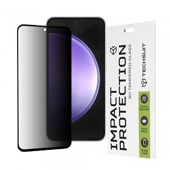 Techsuit 111D Privátní Celolepicí Samsung Galaxy S23 FE Černá