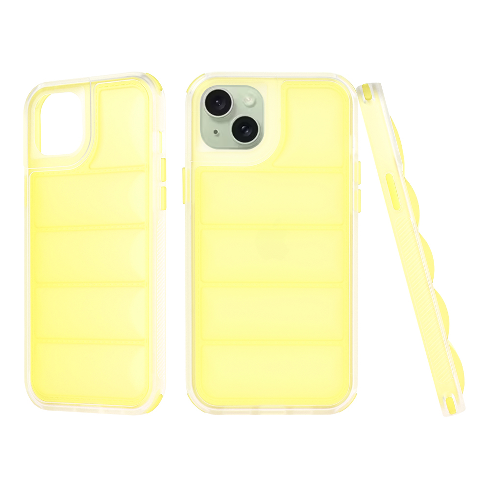 Techsuit Wave Shield iPhone 15 Plus Yellow