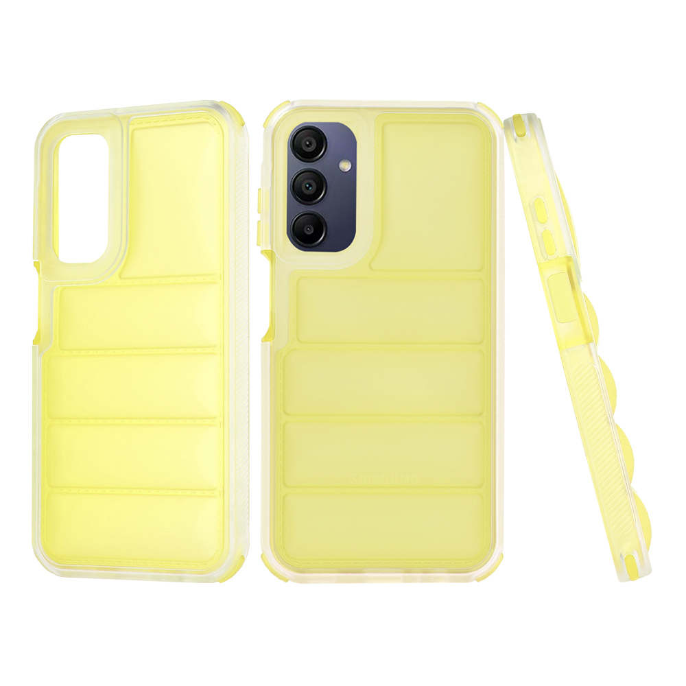 Levně Techsuit Wave Shield Samsung Galaxy A15 4G A15 5G Yellow