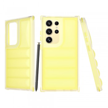 Techsuit Wave Shield Samsung Galaxy S24 Ultra Yellow