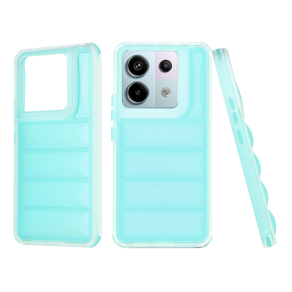 Levně Techsuit Wave Shield Xiaomi Redmi Note 13 Pro 5G Poco X6 Turquoise