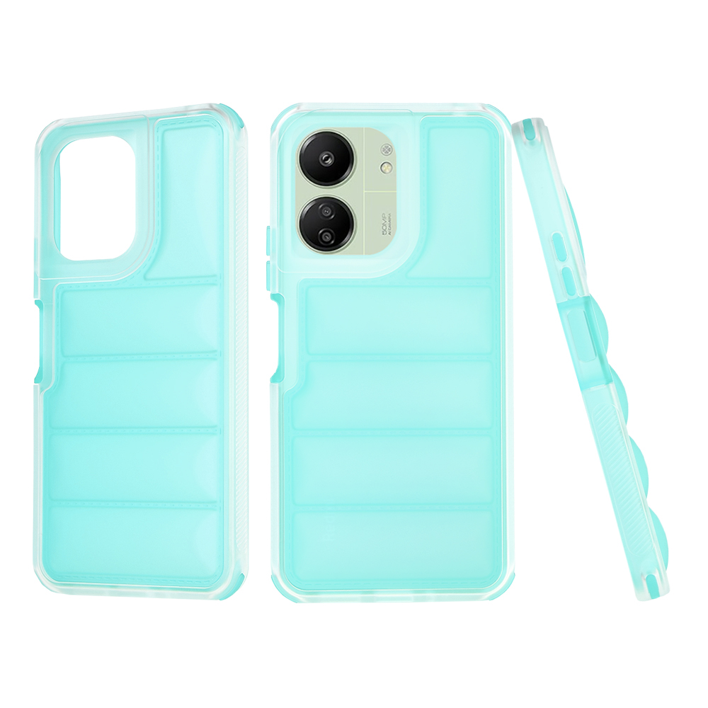 Levně Techsuit Wave Shield Xiaomi Redmi 13C 4G 5G Poco C65 Tyrkysový