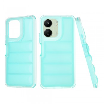 Techsuit Wave Shield Xiaomi Redmi 13C 4G 5G Poco C65 Tyrkysový
