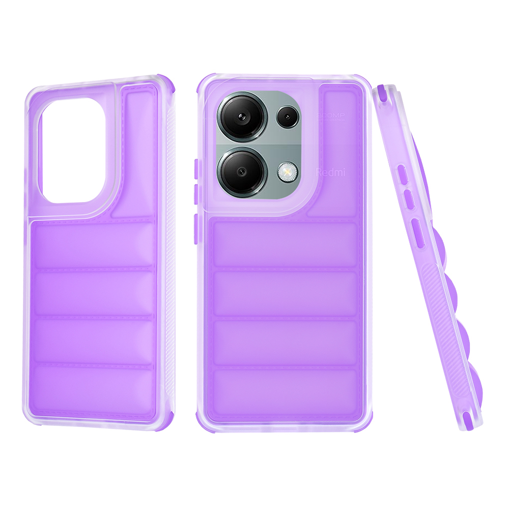 Levně Techsuit Wave Shield Xiaomi Redmi Note 13 Pro 4G Poco M6 Pro 4G Violet
