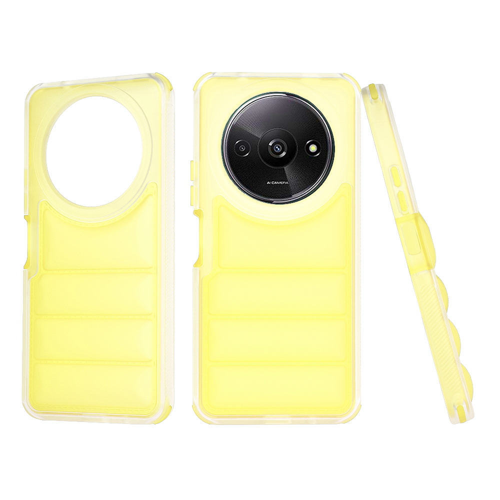 Levně Techsuit Wave Shield Xiaomi Redmi A3 Redmi A3x Žlutý