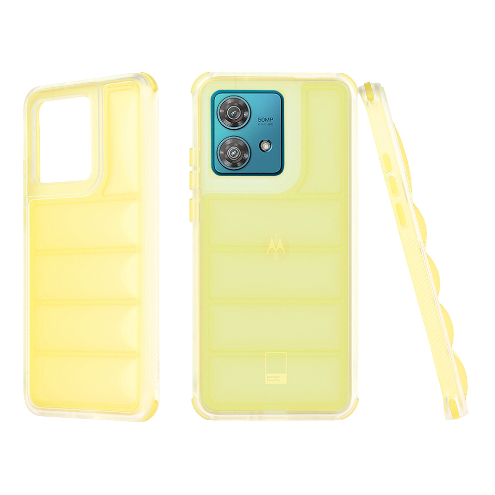 Levně Techsuit Wave Shield Motorola Edge 40 Neo Yellow