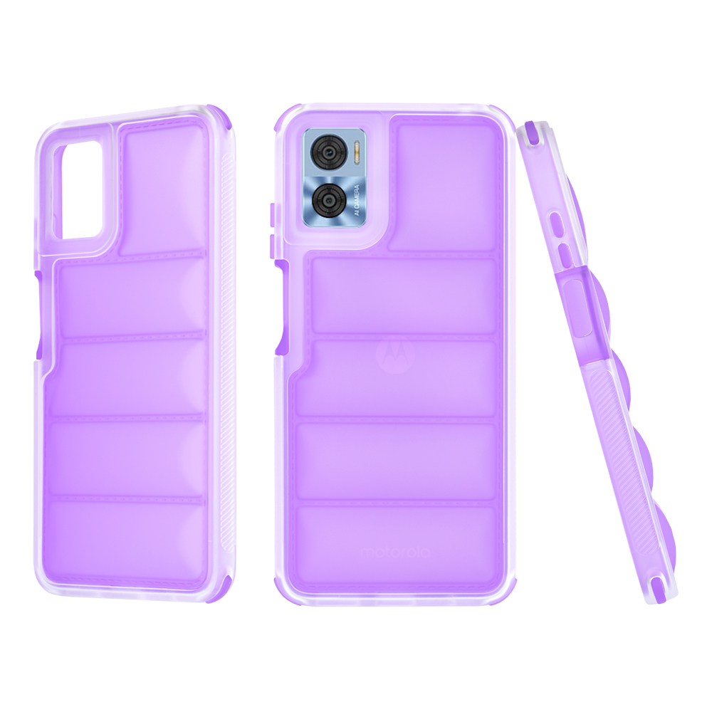 Levně Techsuit Wave Shield Motorola Moto E22 Moto E22i Violet