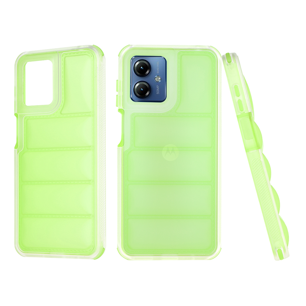 Levně Techsuit Wave Shield Motorola Moto G14 Zelený
