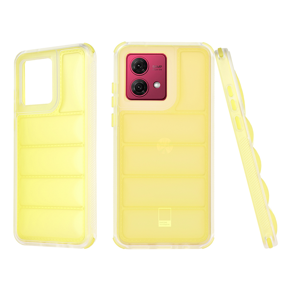 Levně Techsuit Wave Shield Motorola Moto G84 Žlutý