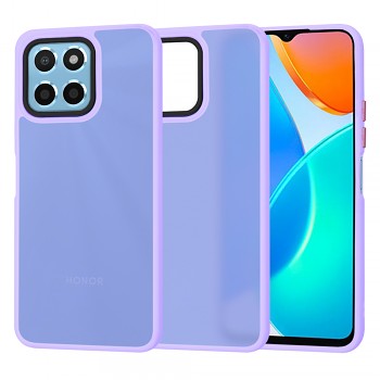 Techsuit HaloFrost Series Honor X6 X8 5G 70 Lite Světle Fialová