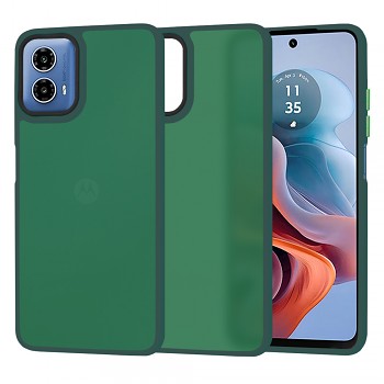 Techsuit HaloFrost Series Motorola Moto G34 G45 Midnight Green
