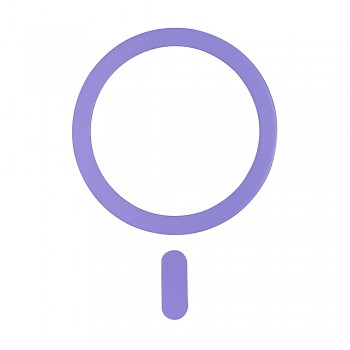 Techsuit MagSafe Adapter MPR5 Kulatý Hliníkový 3M Světle Fialový