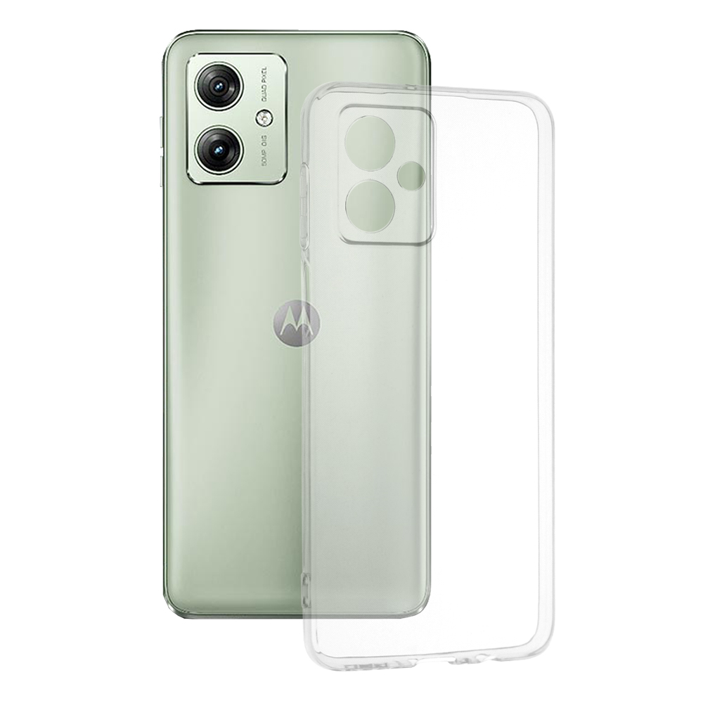 Levně Techsuit Clear Silicone Motorola Moto G54 Power Edition G64 Transparent