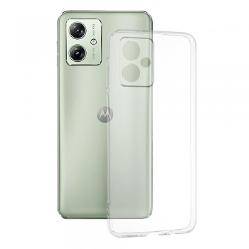 Techsuit Clear Silicone Motorola Moto G54 Power Edition G64 Transparent