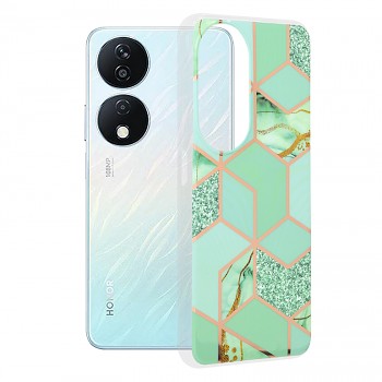 Techsuit Marble Series Honor X7b X7b 5G 90 SMART Zelený Hex
