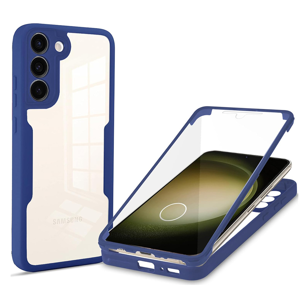 Levně Techsuit ColorVerse 360 Series Screen Protector Samsung Galaxy S23 Plus Blue