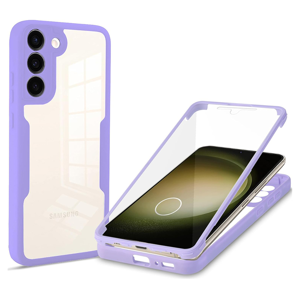 Levně Techsuit ColorVerse 360 Series Screen Protector Samsung Galaxy S23 Plus Purple