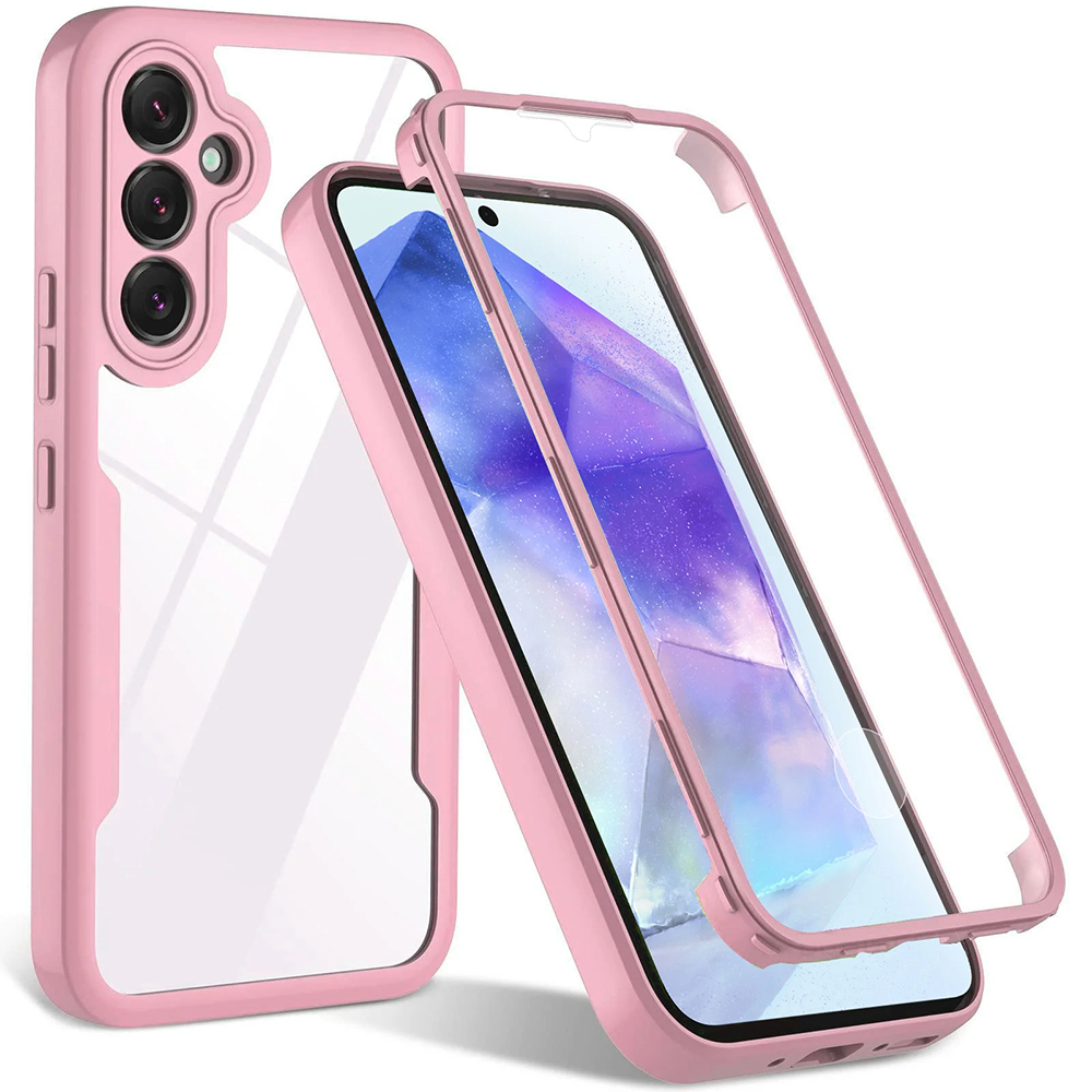 Levně Techsuit ColorVerse 360 Series Screen Protector Samsung Galaxy A54 Pink