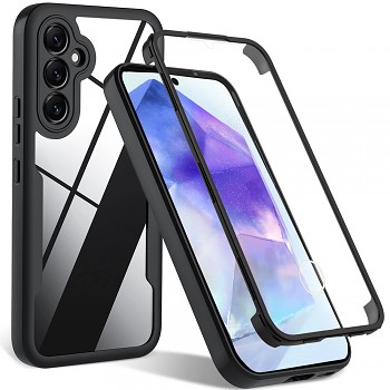 Techsuit ColorVerse 360 Series Screen Protector Samsung Galaxy A55 5G Black
