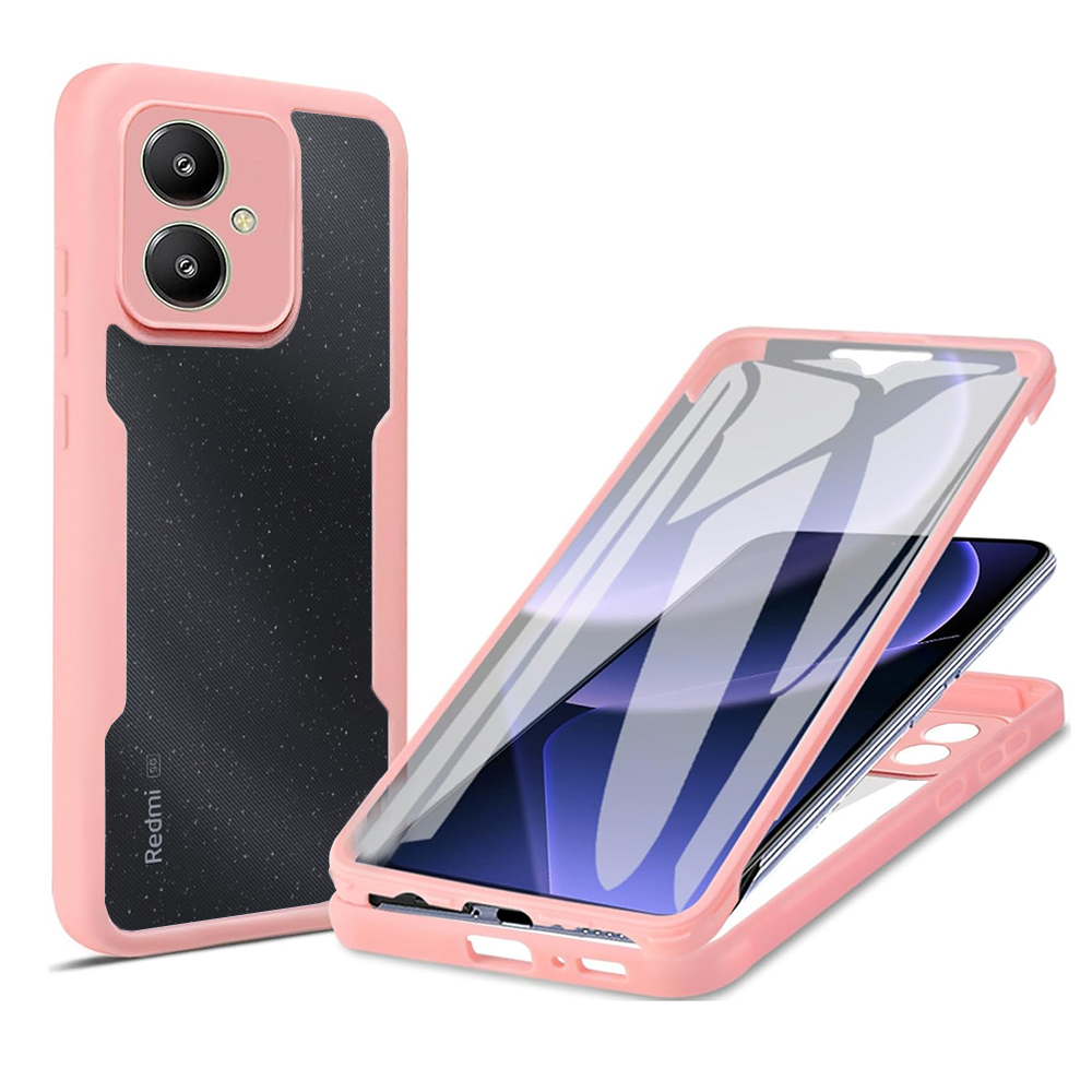 Levně Techsuit ColorVerse 360 Series Screen Protector Xiaomi Redmi 13C 5G Pink