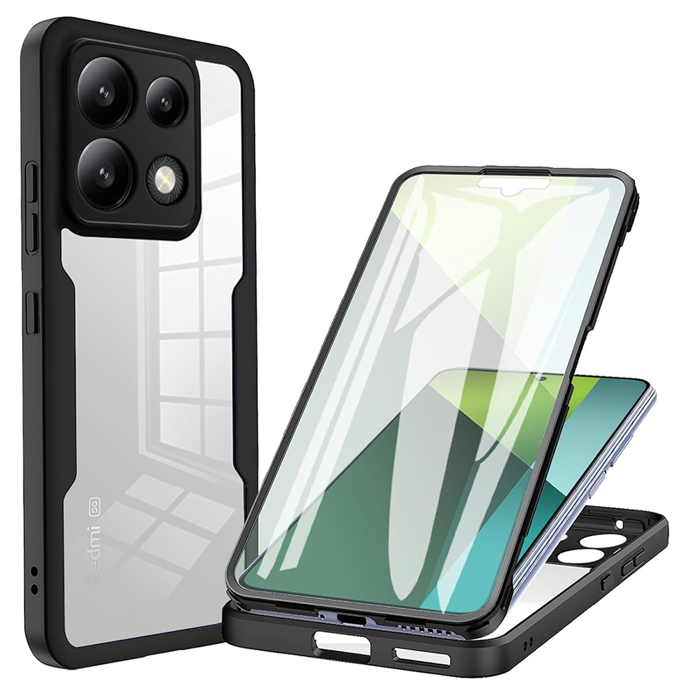 Levně Techsuit ColorVerse 360 Series Screen Protector Xiaomi Redmi Note 13 Pro 5G Poco X6 Black
