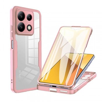 Techsuit ColorVerse 360 Series sklo Xiaomi Poco X6 Pro Pink