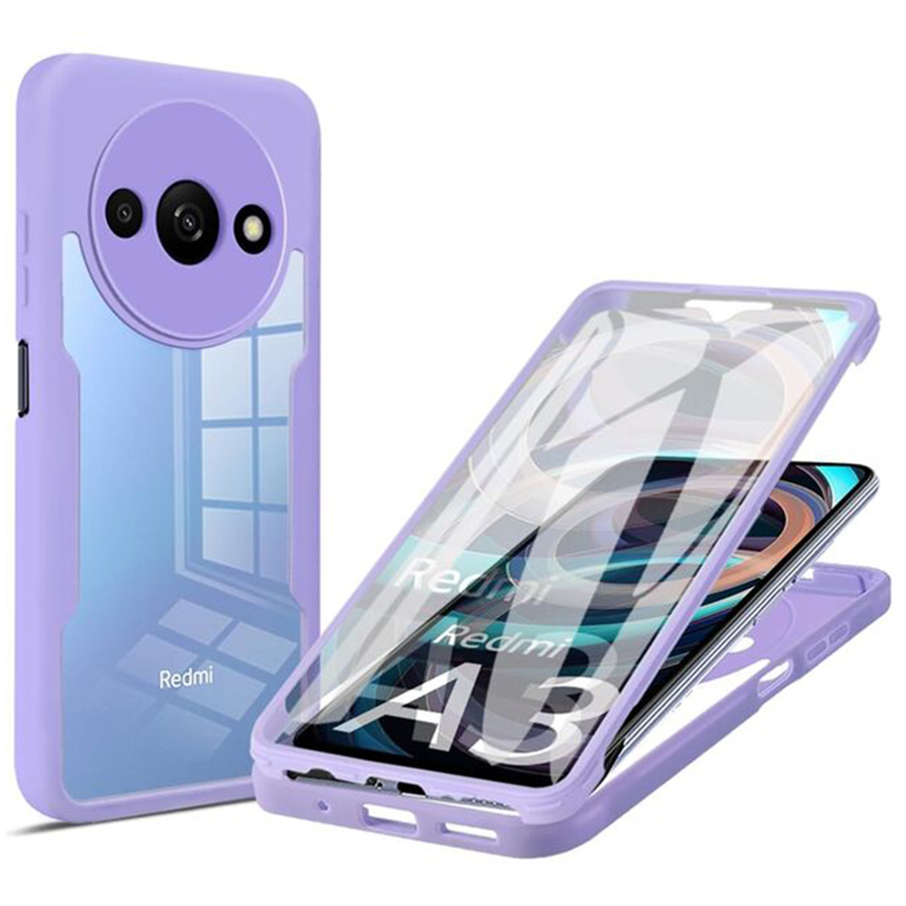 Levně Techsuit ColorVerse 360 Series Screen Protector Xiaomi Redmi A3 A3x Purple