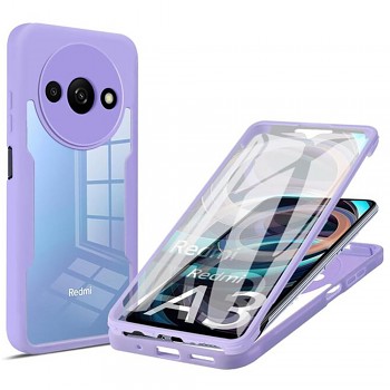 Techsuit ColorVerse 360 Series Screen Protector Xiaomi Redmi A3 A3x Purple