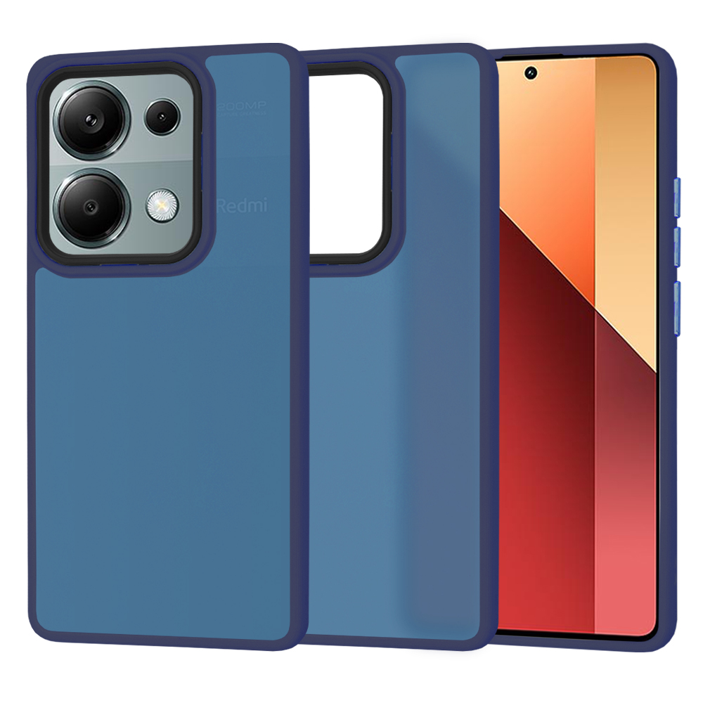 Levně Techsuit HaloFrost Series Xiaomi Redmi Note 13 Pro 4G Deep Blue