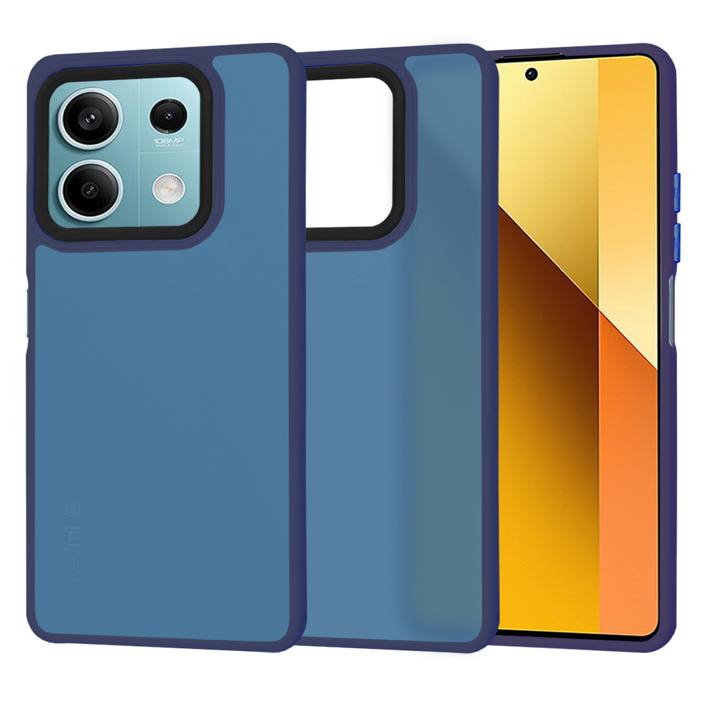 Levně Techsuit HaloFrost kryt Xiaomi Redmi Note13 5G DeepBlue