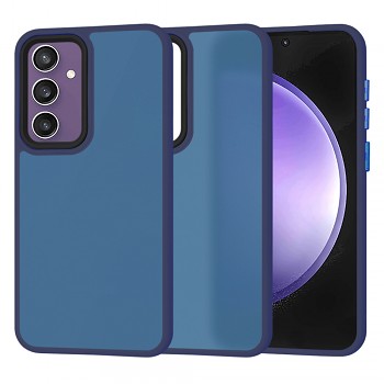 Techsuit HaloFrost Series Samsung Galaxy S23 FE Deep Blue