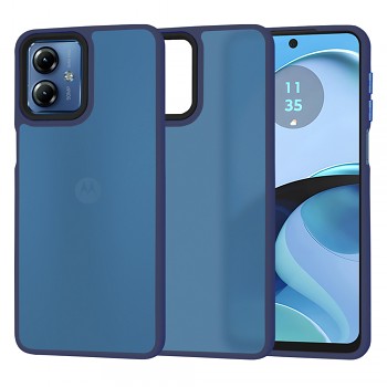 Techsuit HaloFrost Series Motorola Moto G14 Deep Blue