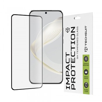 Techsuit 111D Full Cover Full Glue Glass Huawei nova 11 nova 12s Black