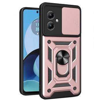 Techsuit CamShield Series Motorola Moto G14 Rose Gold