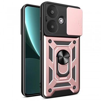 Techsuit CamShield Series Xiaomi Redmi 13C 5G Rose Gold