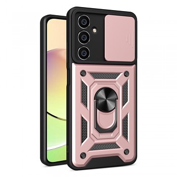 Techsuit CamShield Series Samsung Galaxy M15 Rose Gold