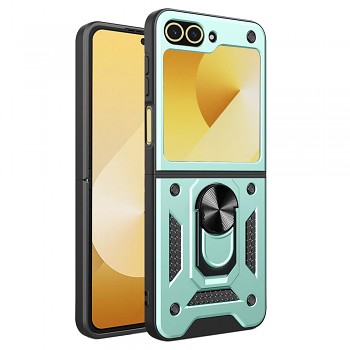 Techsuit pouzdro Samsung Galaxy Z Flip6 Flip7FE Green