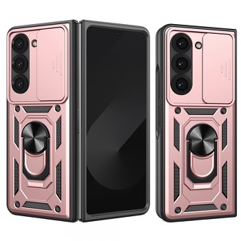 Techsuit CamShield Series Samsung Galaxy Z Fold6 Rose Gold