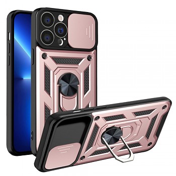 Techsuit CamShield Series iPhone 13 Pro růžové zlato