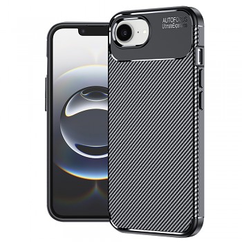 Techsuit CarbonFiber iPhone 16e Black