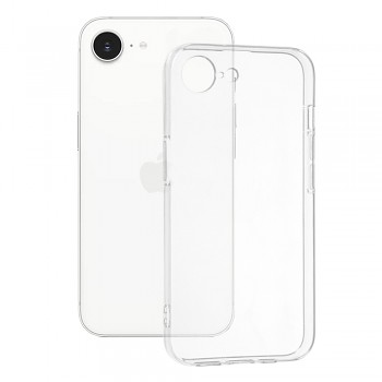 Techsuit Clear Silicone iPhone 16e průhledné pouzdro