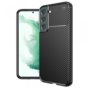 Techsuit CarbonFiber kryt Samsung Galaxy S22 Plus 5G černý
