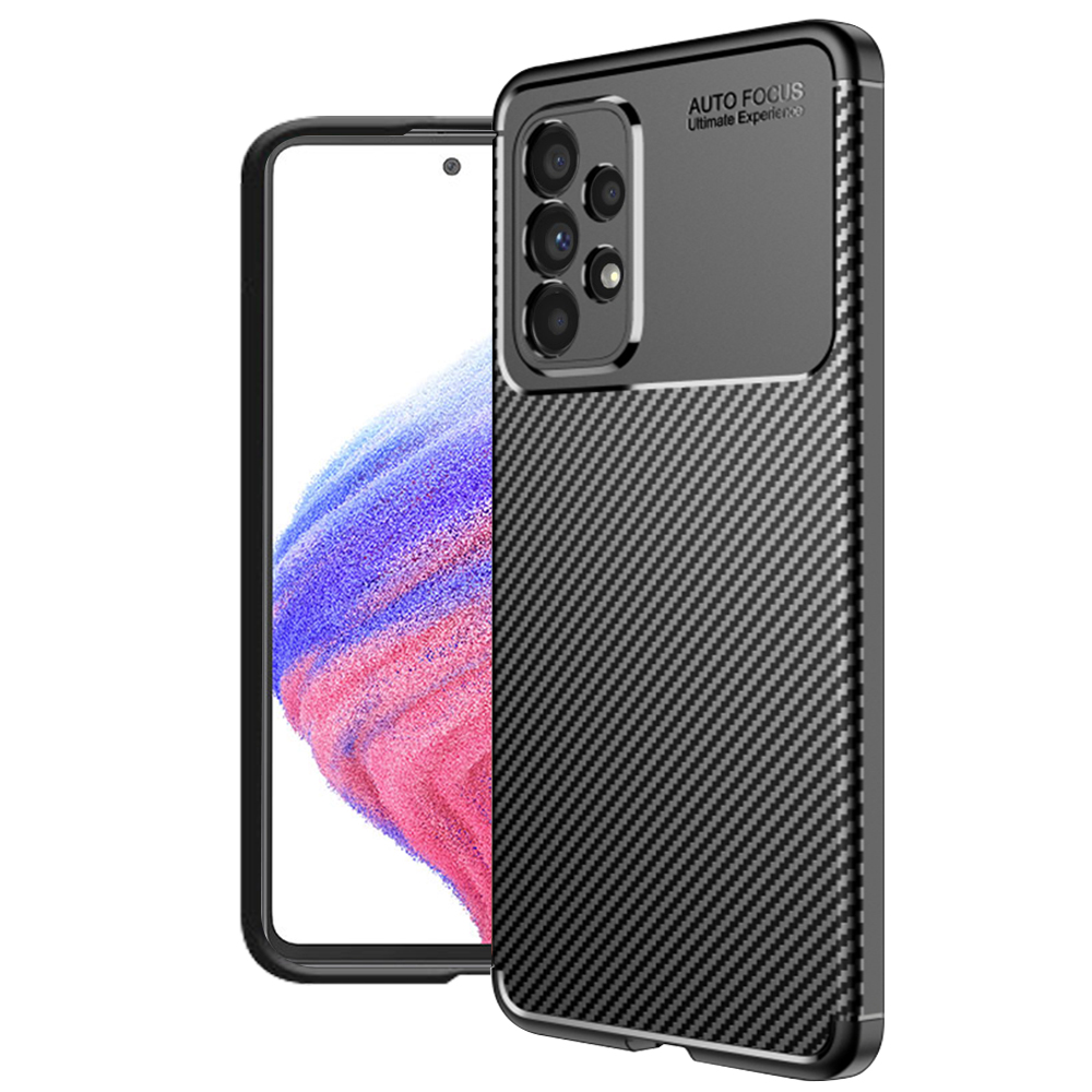 Levně Techsuit CarbonFiber Samsung Galaxy A53 5G Black